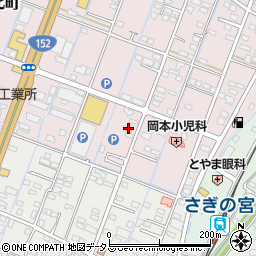 静岡県浜松市中央区有玉北町1722周辺の地図