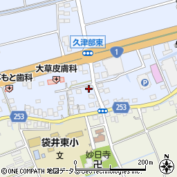 静岡県袋井市国本2063周辺の地図
