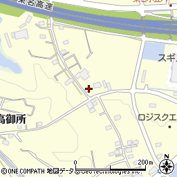 静岡県掛川市高御所112周辺の地図