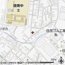 兵庫県加古川市野口町水足535-8周辺の地図