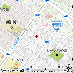 ＥａｓｔＧａｒａｇｅ周辺の地図