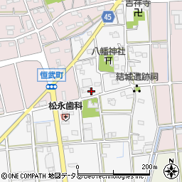 静岡県浜松市中央区貴平町1710周辺の地図