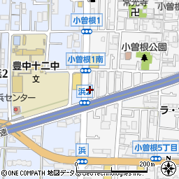 読売センター　服部東周辺の地図