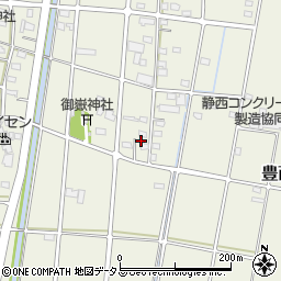 静岡県浜松市中央区豊西町431周辺の地図