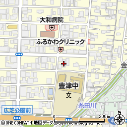 株式会社マエカワ　吹田店周辺の地図