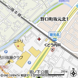 兵庫県加古川市野口町坂元1014周辺の地図