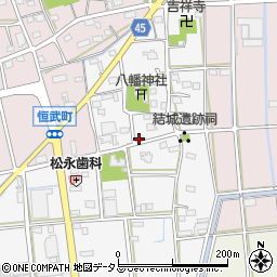 静岡県浜松市中央区貴平町1638周辺の地図