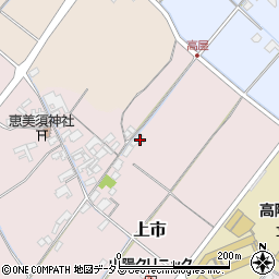 岡山県赤磐市上市23周辺の地図