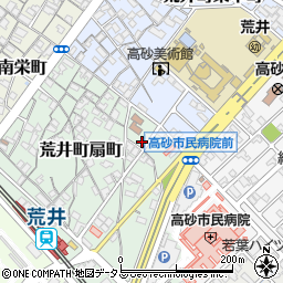 兵庫県高砂市荒井町扇町2周辺の地図