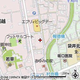 静岡県袋井市堀越953周辺の地図