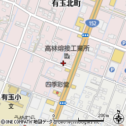 静岡県浜松市中央区有玉北町2230周辺の地図