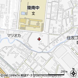 兵庫県加古川市野口町水足541周辺の地図