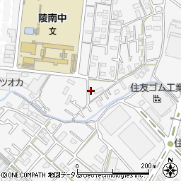 兵庫県加古川市野口町水足535-7周辺の地図