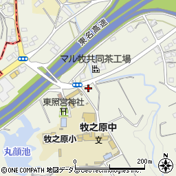 静岡県牧之原市東萩間2090周辺の地図