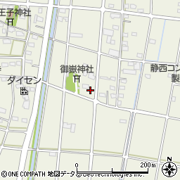 静岡県浜松市中央区豊西町435周辺の地図