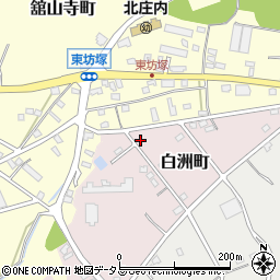 静岡県浜松市中央区白洲町266周辺の地図