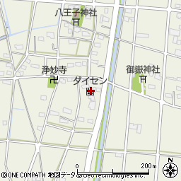 静岡県浜松市中央区豊西町115周辺の地図