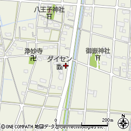 静岡県浜松市中央区豊西町171周辺の地図
