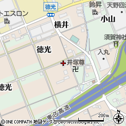 〒437-0054 静岡県袋井市徳光の地図