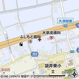 静岡県袋井市国本2016周辺の地図