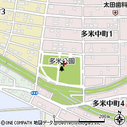 豊橋市役所　東陽地区市民館周辺の地図