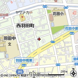愛知県豊橋市西羽田町179周辺の地図