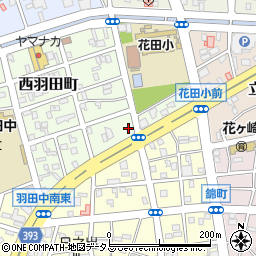 愛知県豊橋市西羽田町174周辺の地図