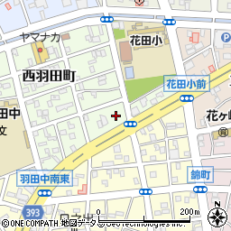 愛知県豊橋市西羽田町171周辺の地図