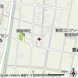静岡県浜松市中央区豊西町429周辺の地図