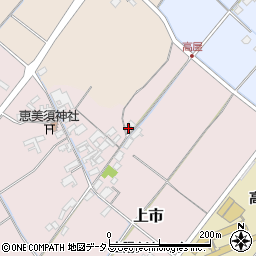 岡山県赤磐市上市5周辺の地図
