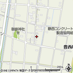 静岡県浜松市中央区豊西町385周辺の地図