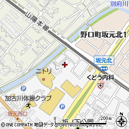 プレステージ加古川３周辺の地図