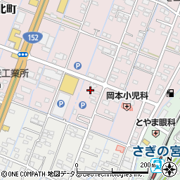 静岡県浜松市中央区有玉北町1721周辺の地図