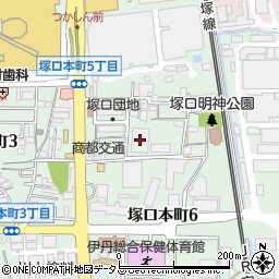 塚口本町ビル周辺の地図