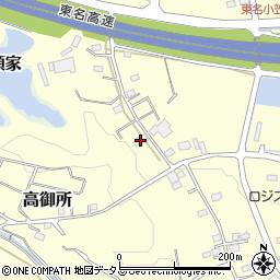 静岡県掛川市高御所125周辺の地図