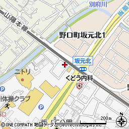 兵庫県加古川市野口町坂元1009周辺の地図