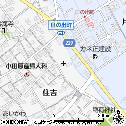 静岡県榛原郡吉田町住吉1742周辺の地図