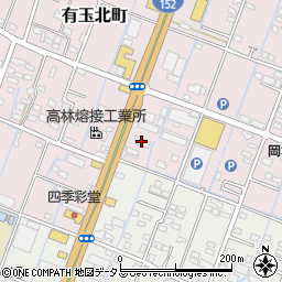 浜松磐田信用金庫有玉支店周辺の地図