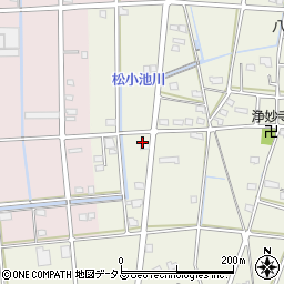 静岡県浜松市中央区豊西町24周辺の地図