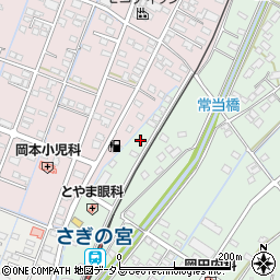 静岡県浜松市中央区大瀬町434周辺の地図