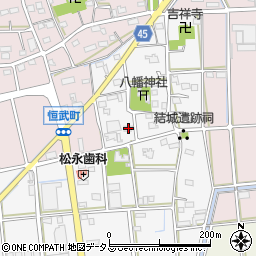 静岡県浜松市中央区貴平町1707周辺の地図