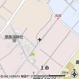 岡山県赤磐市上市4周辺の地図