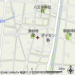 静岡県浜松市中央区豊西町109周辺の地図