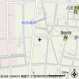 静岡県浜松市中央区豊西町27周辺の地図
