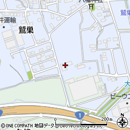 静岡県袋井市鷲巣339周辺の地図