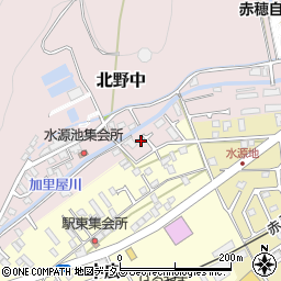 兵庫県赤穂市北野中397-263周辺の地図
