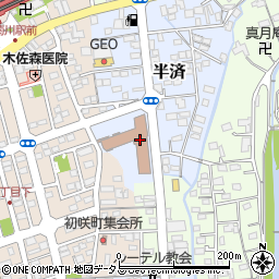 菊川市役所　長寿介護課高齢者福祉周辺の地図