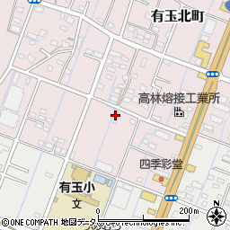 静岡県浜松市中央区有玉北町2272周辺の地図