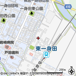 三重県津市一身田平野14周辺の地図