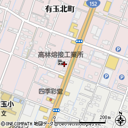 静岡県浜松市中央区有玉北町2224周辺の地図